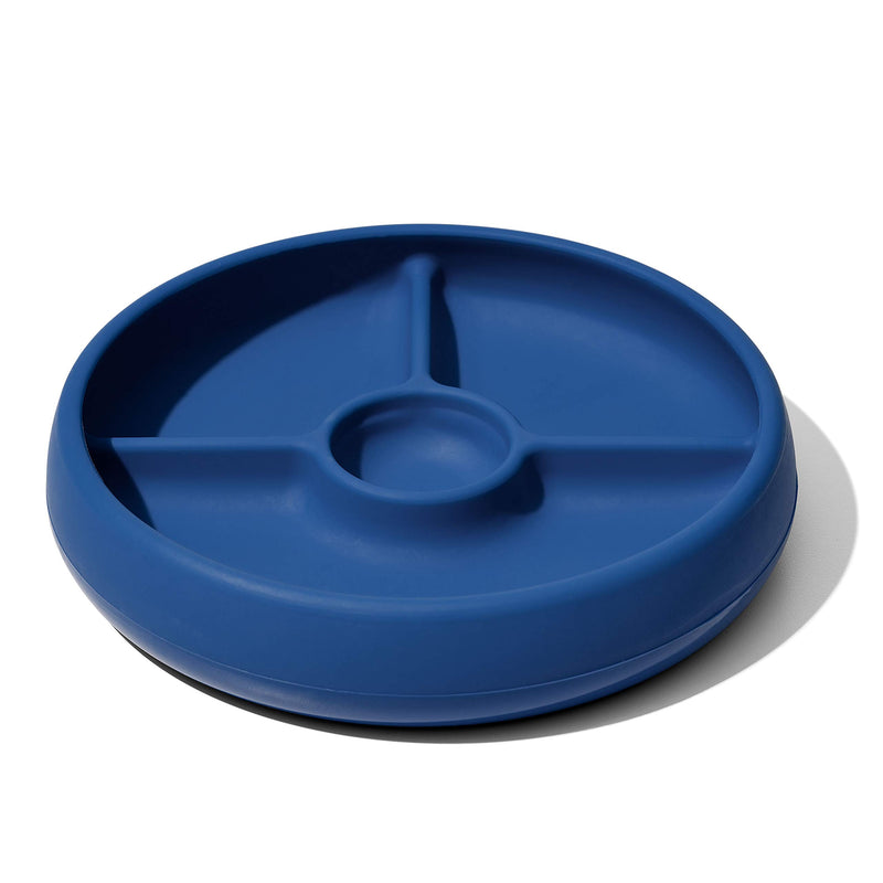 OXO TOT PLATO CON DIVISIONES DE SILICONA-AZUL MARINO