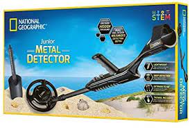 DETECTOR DE METALES AJUSTABLE PARA NINOS CON DOBLE BOBINA IMPERMEABLE DE 7.5