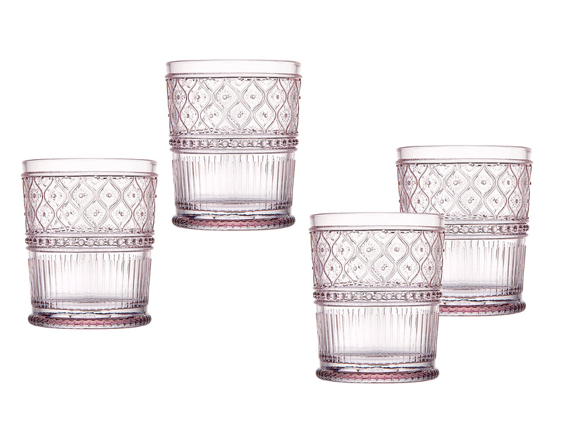 VASOS ROSADO CLARO DOF 4PK