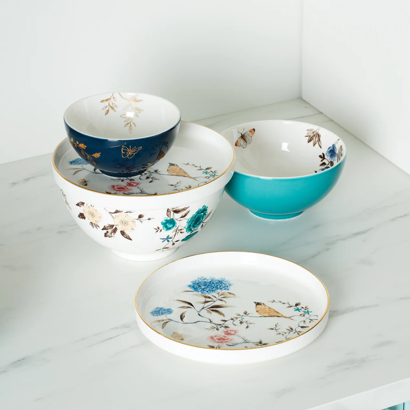 SET DE BOUUL 8 PIEZAS NESTING DINNERWARE