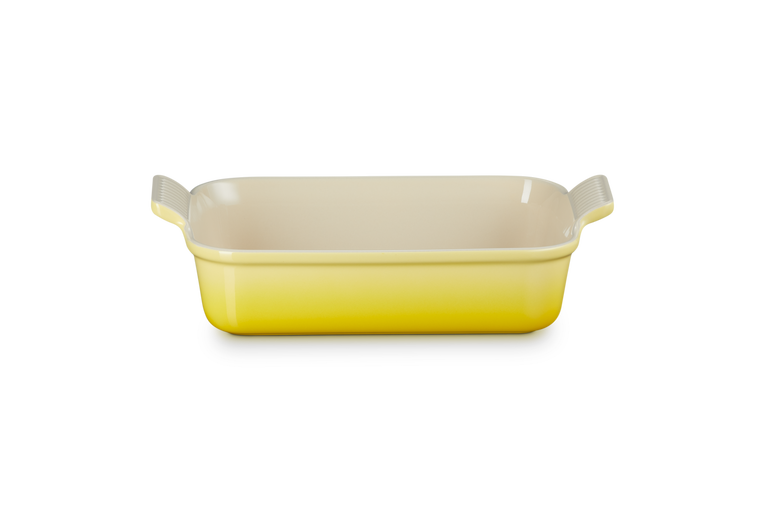 PLATO RECTANGULAR 19CM-AMARILLO