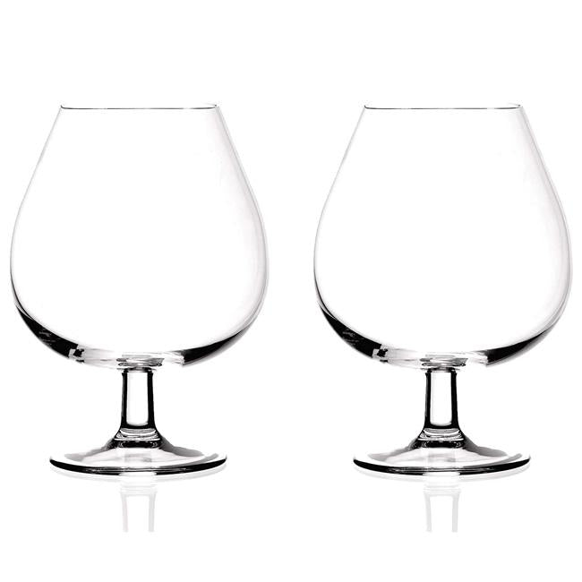 SET 2 COPAS BRANDY 67CL CRISTAL BARWARE