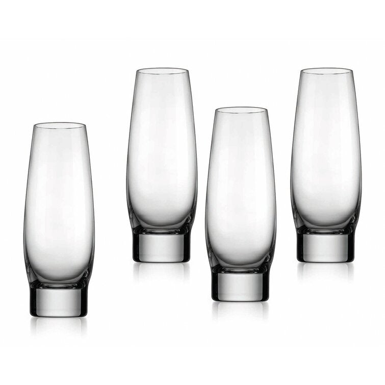 SET DE 4 COPAS DE VINO DELGADAS- S/4