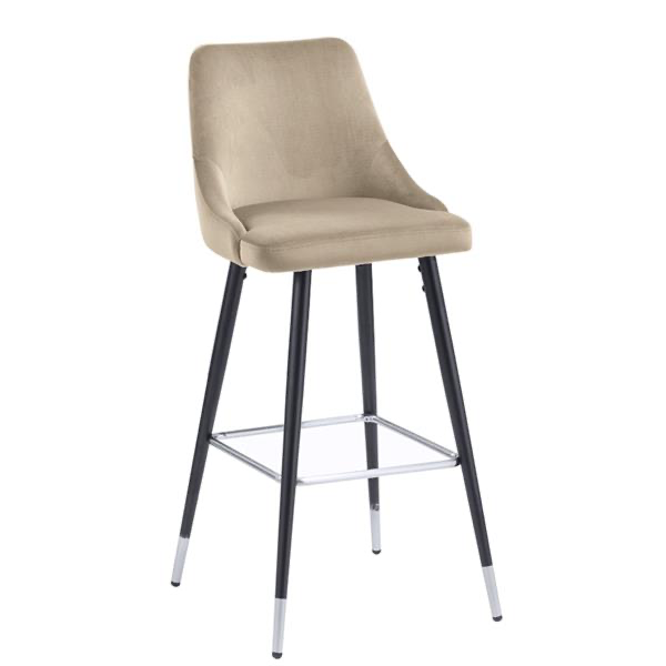 SILLA DE BAR (BEIGE)