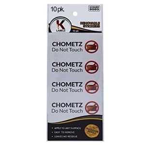 ESTIQUETAS DE CHOMETS 10 PIEZAS