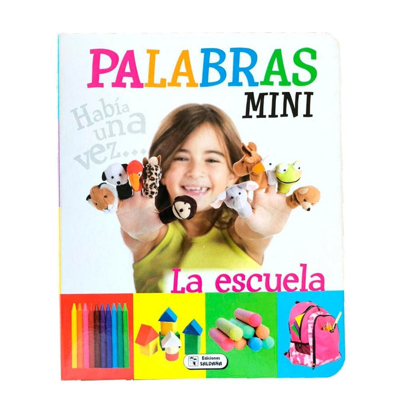 LIBRO DE APRENDIZAJE PALABRAS MINI/ LA ESCUELA