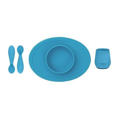 Set de alimentación para bebe, azul