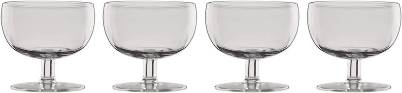 SET DE 4 COPAS DE COCKTAIL GRIS 11OZ