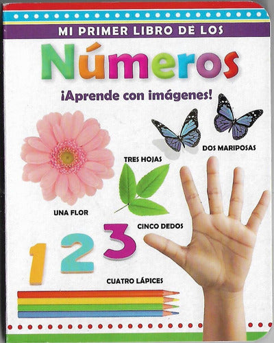 LIBRO DE APRENDIZAJE MINI BIBLIOTECA DE  IMÁGENES/ NÚMEROS