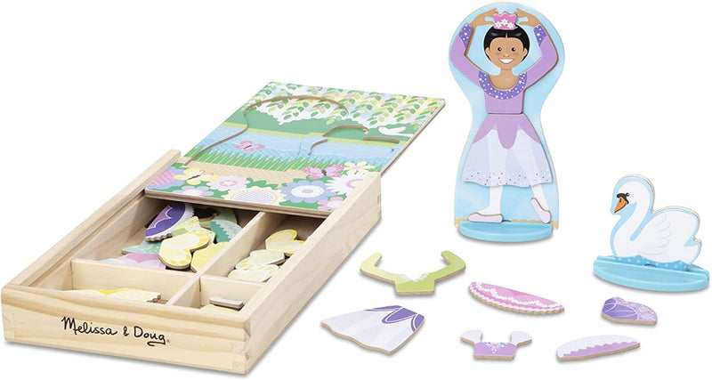 SET DE JUEGOS DE DISFRACES MAGNETICOS DE BAILARINA