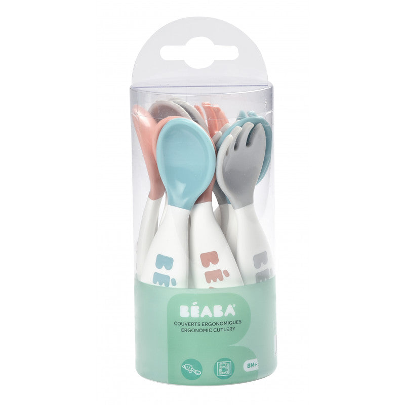 SET DE 6 CUCHARAS Y 4 TENEDORES PARA COMIDA DE BEBE