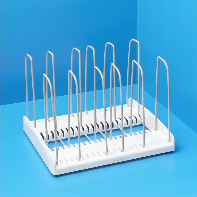 ORGANIZADOR PARRILA AJUSTABLE PARA UTENCILIOS DE COCINA