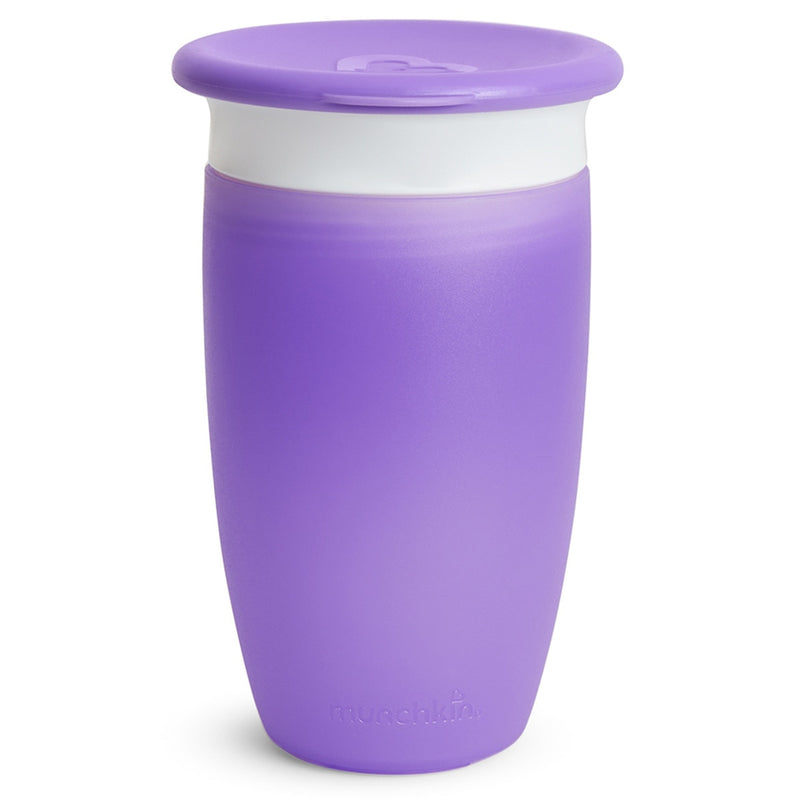 VASO MIRACLE 360-10OZ CON ASAS Y TAPA-ROSADO