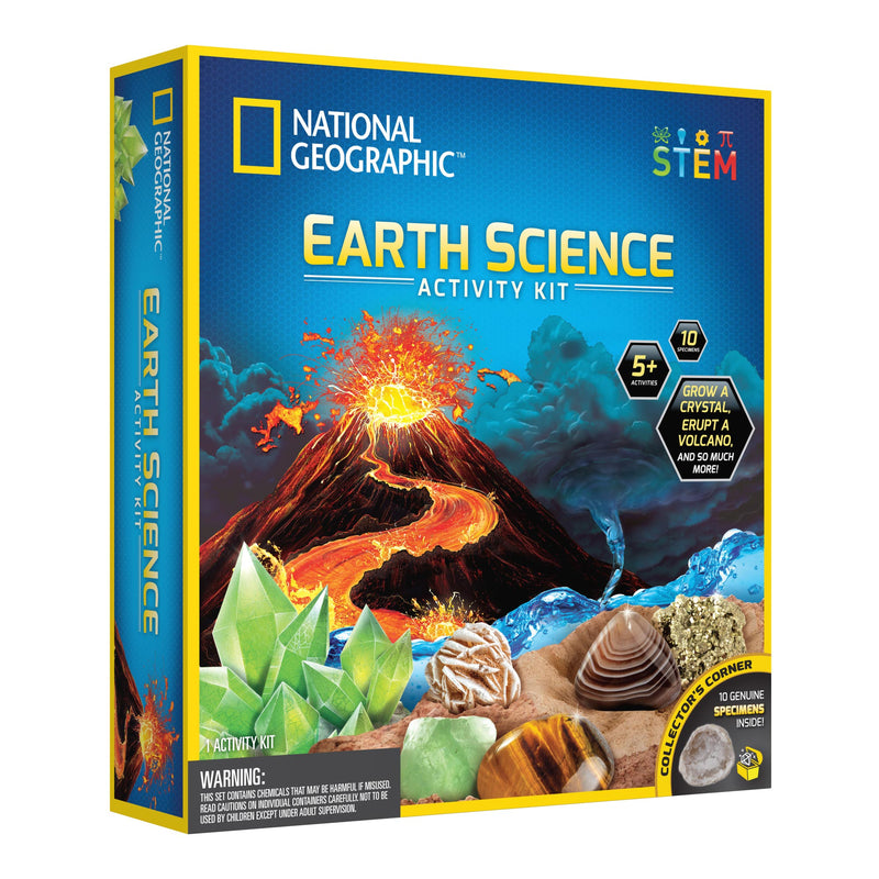 KIT DE ACTIVIDADES DE CIENCIAS DE LA TIERRA DE NATIONAL GEOGRAPHIC