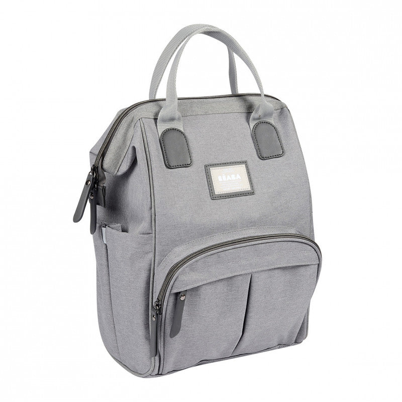 MOCHILA PAÑALERA GRIS