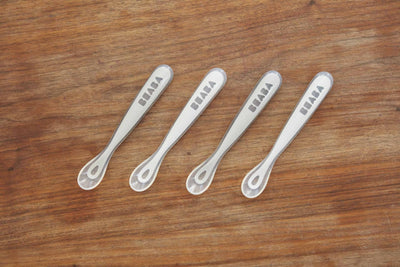 SET DE 4 CUCHARAS PARA COMIDA DE BEBE